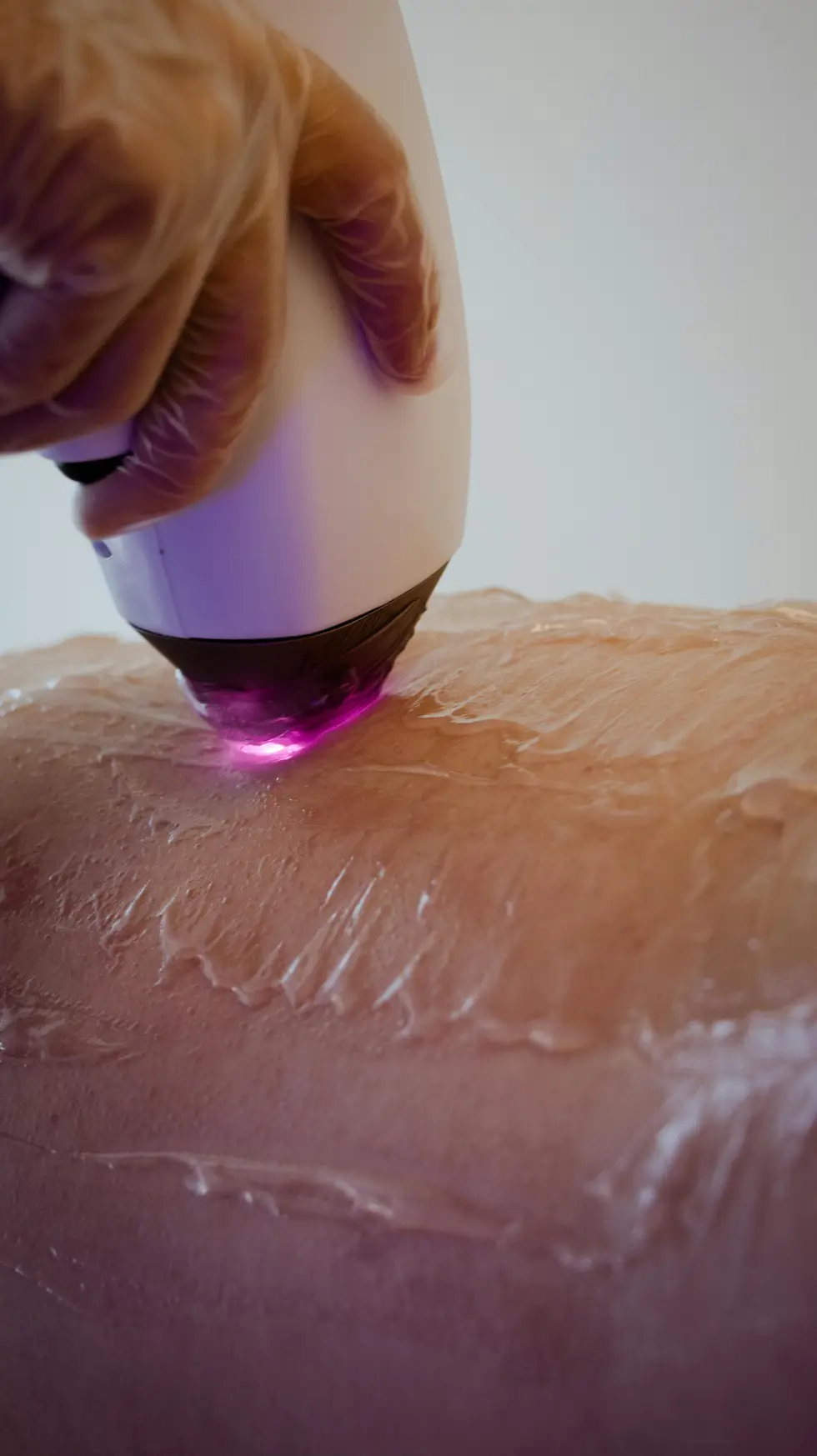 Radiofréquence avec gel conducteur — atelier technologies de cabine.